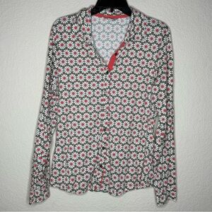 Boden Groovy Floral Button Down Shirt